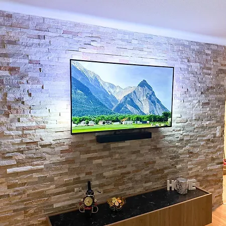 Lägenhet Moderne Et Spacieux Avec 2 Belles Terrasses Vu Sur Montagne Leukerbad